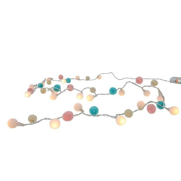 HIT LED ŘETĚZ X20 OZDOBIČEK, ČASOVAČ_hamashop