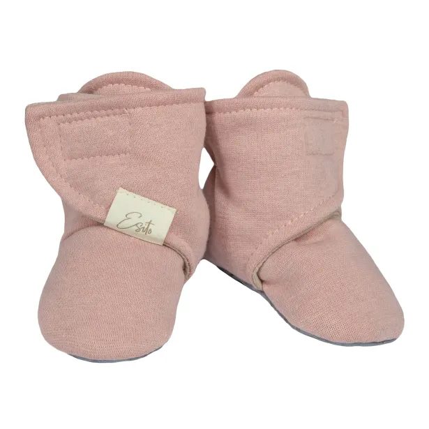 ESITO Capáčky barefoot Warmkeeper ZOE Cameo pin - růžová