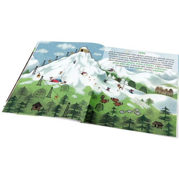 KRTEK a JARO ─ Kniha samolepek