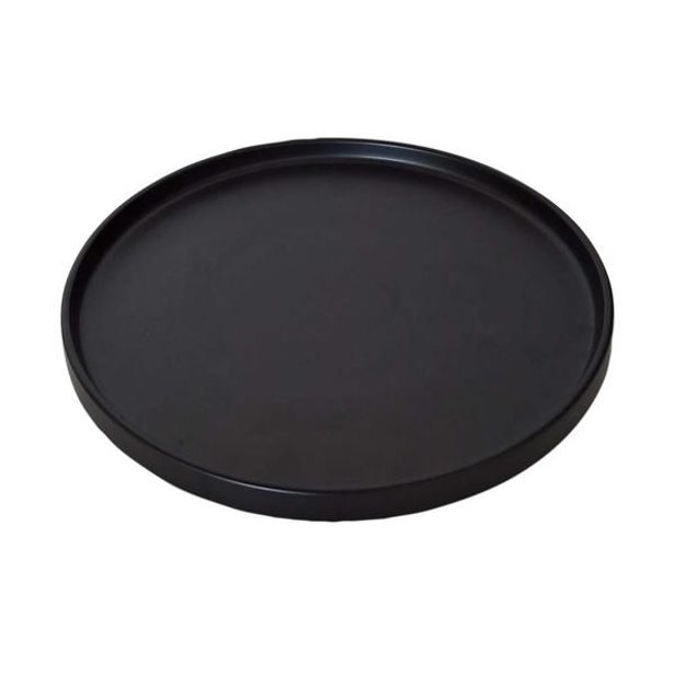 KITCHISIMO TALÍŘ JÍDELNÍ 26CM ČERNÝ MAT KITCHISIMO KERAMIKA