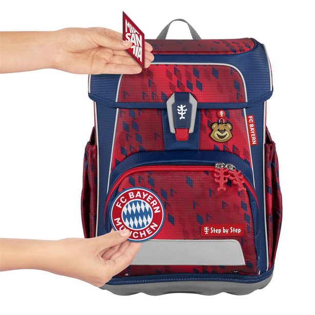 Školní aktovka CLOUD FC Bayern, Mia san Mia - 5 dílný set, AGR certifikát