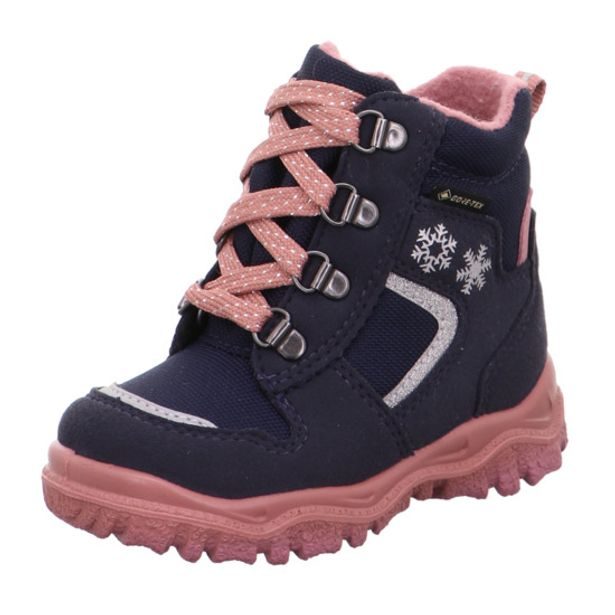 Dětské zimní boty SUPERFIT HUSKY 1-000046-8010 BLAU/ROSA