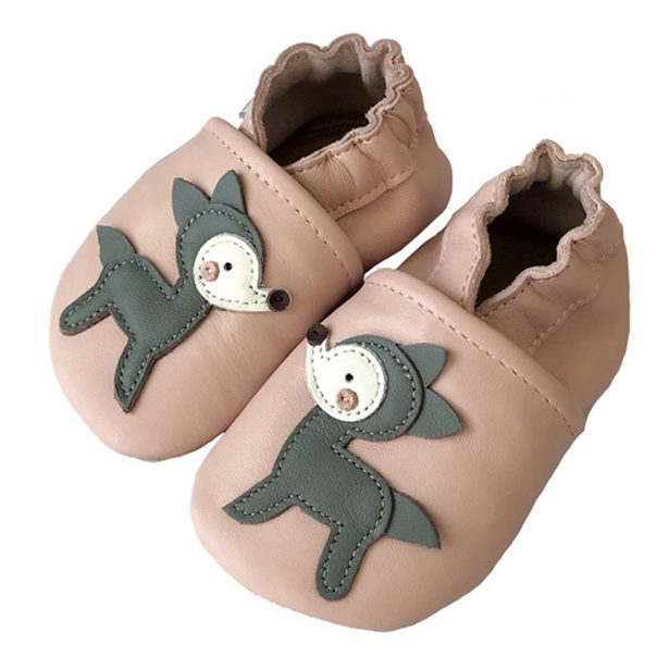 Hopi Hop Barefoot kožené capáčky - srnka