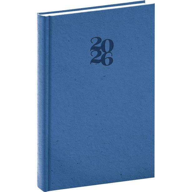 NOTIQUE Denní diář Essenza 2026, švestka, 15 x 21 cm