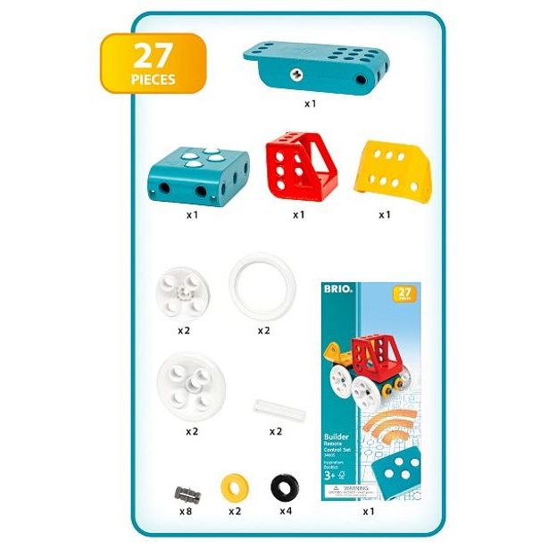 BRIO Stavebnice BRIO BUILDER Sada s dálkovým ovládáním
