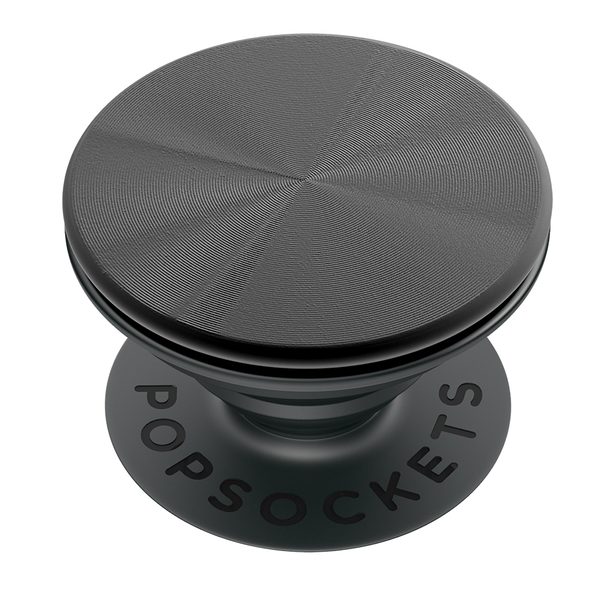 PopSockets PopGrip Gen.2, Backspin Black, otáčecí (kuličkové ložisko)