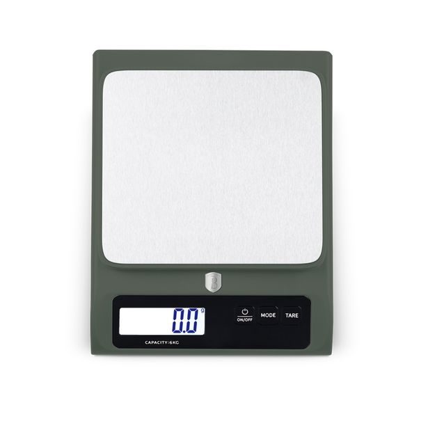 BERLINGERHAUS Kuchyňská váha digitální 6 kg Matte Green Collection BH-9919