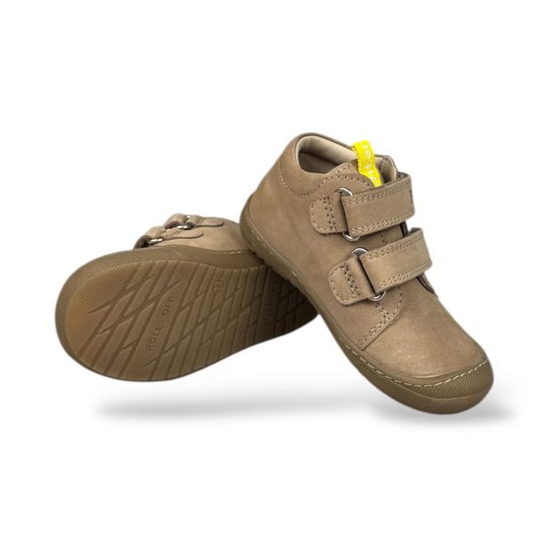 Dětská celoroční kožená obuv Richter - Hnědá