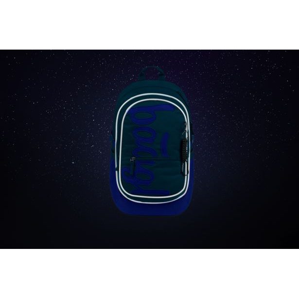 BAAGL Školní batoh Core Logo modrý GRS