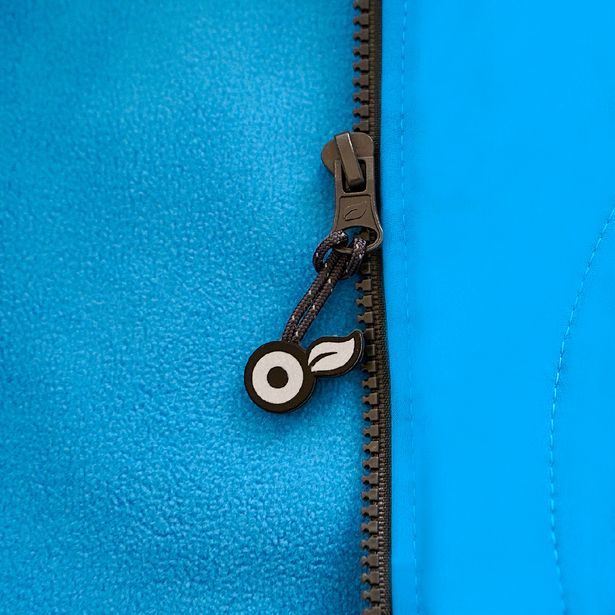 unuo Softshellová bunda s fleecem Souhvězdí medvěda tyrkysová (Unuo softshell jacket printed)