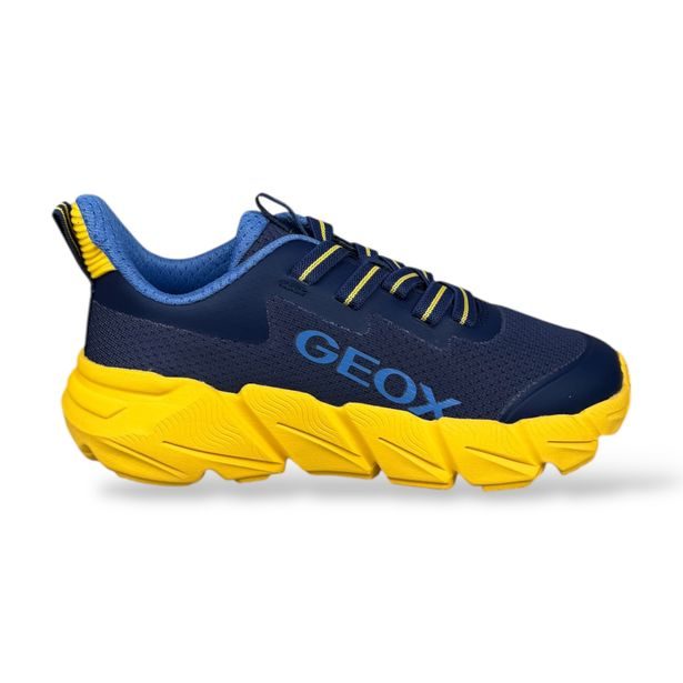 Tmavě modré chlapecké tenisky Geox Flexyper Fast