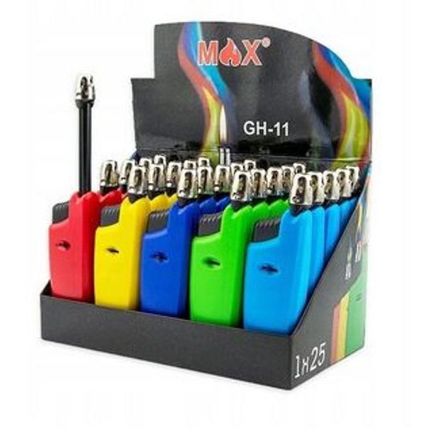 zapalovač 12cm(vys.17cm) GH-11 plnící zasouvací