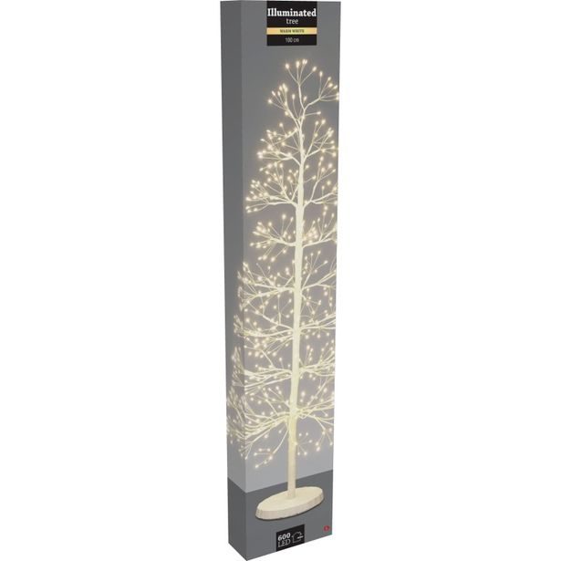 HOMESTYLING Dekorativní světelný stromek 600 LED 100 cm KO-AX5330500