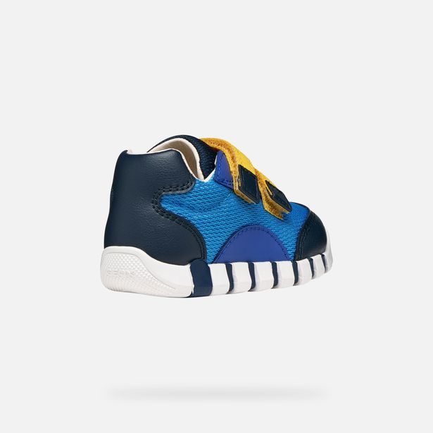 Modré chlapecké tenisky pro první krůčky Geox Iupidoo