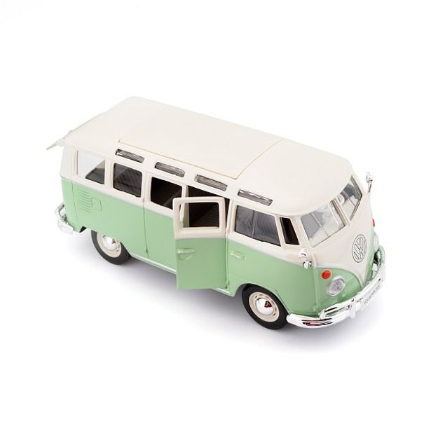 Maisto "Maisto - Volkswagen Van ""Samba"", zeleno/krémová, 1:25"