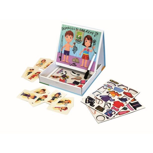 Psaní s magnety - Oblékání