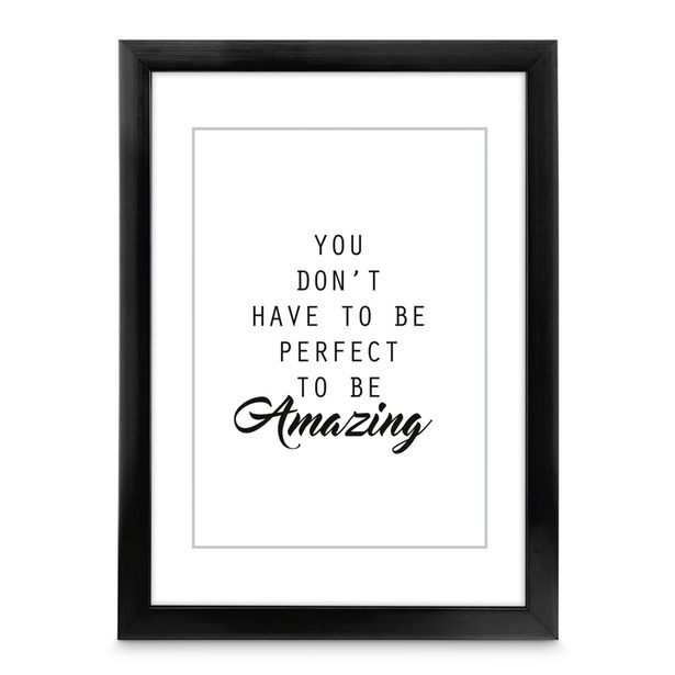 Hama rámeček plastový CHIARO, černá, 30x40 cm