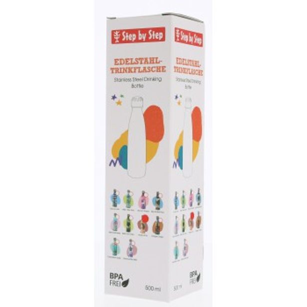 Izolovaná láhev na pití z nerezové oceli 0,50 l, Koník Lima