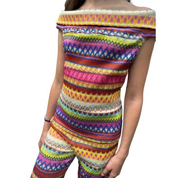 Dívčí pletený komplet MEXICO