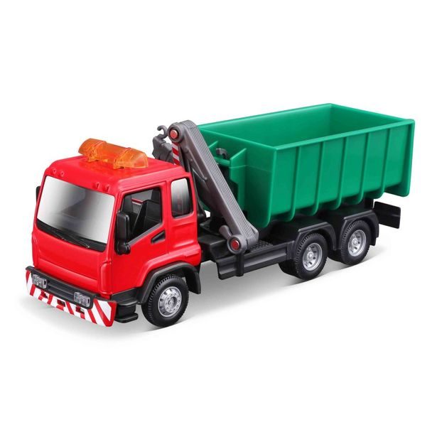 Bburago 1:43 servisné vozidlá Hooklift and Crane Truck