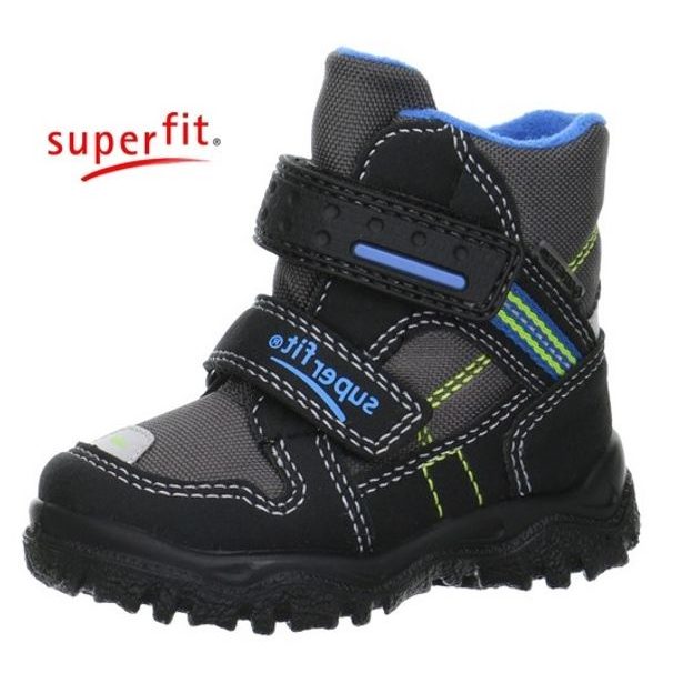 Detská zimná obuv Superfit 7-00044-02 schwarz kombi