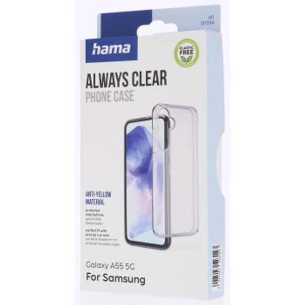 Hama Always Clear, kryt pro Samsung Galaxy A55 5G, vždy průhledný, nežloutne