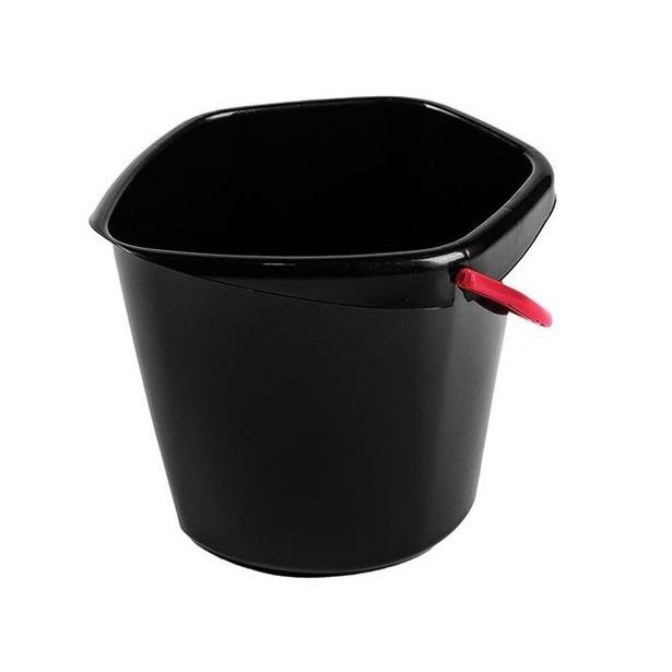 vědro 14l s výlev. BRYZA ECO, černé, 35x34x27cm, plast