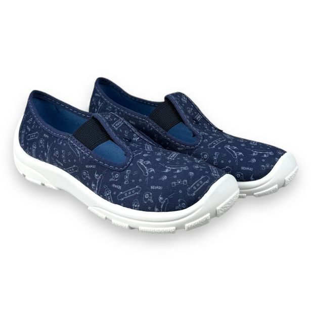 Dětská domácí obuv Befado - modré, SKATE