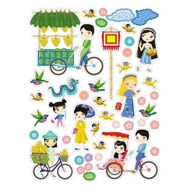 NGOC & HANOJ – Město plné samolepek Baagl