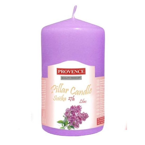 Provence SVÍČKA PARAFÍN VÁLEC S VŮNÍ ŠEŘÍKU, 6 X 11,1 CM_hamashop