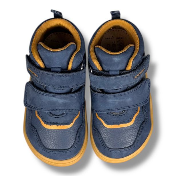 Dětská BAREFOOT celoroční kotníková obuv Protetika - Modré