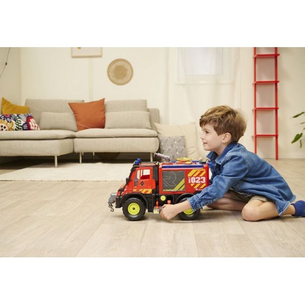 Hasičské auto Unimog U530 50 cm, světlo, zvuk