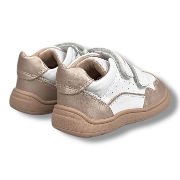 Dětská BAREFOOT celoroční obuv Protetika bílé