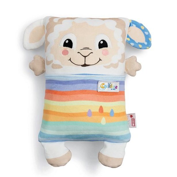 NICI NICI Cosidoos plyš Ovečka oboustranný motiv 30x20cm