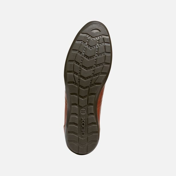 Hnědá pánská společenská obuv Geox Uomo Symbol