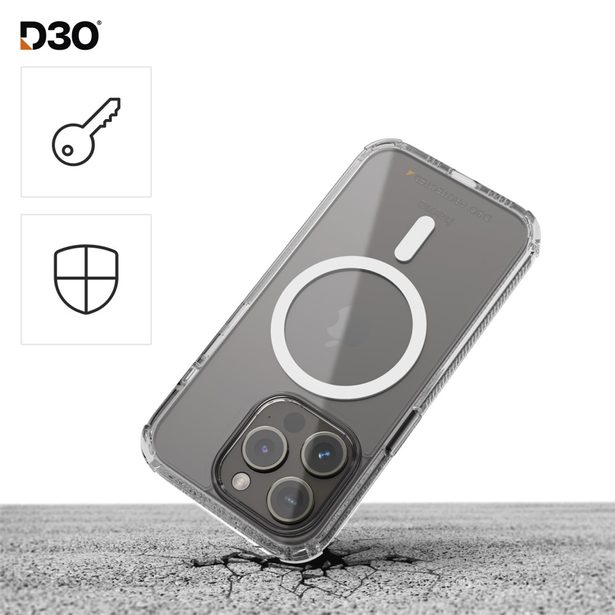 Hama Extreme Protect, kryt pro Apple iPhone 13, magnetický, D3O®, nežloutne, průhledný