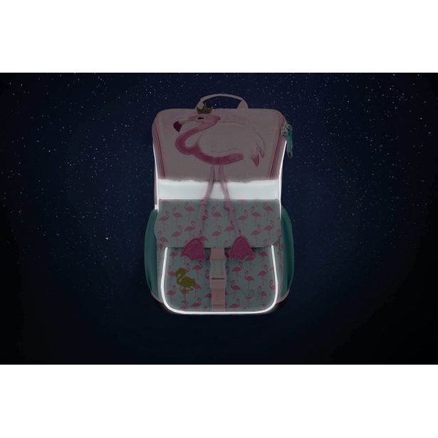 BAAGL Školní aktovka Zippy Plameňák