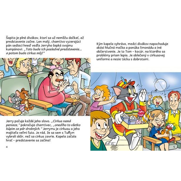 VEĽKÉ CIRKUSOVÉ DOBRODRUŽSTVO – Tom a Jerry v obrázkovom príbehu Baagl