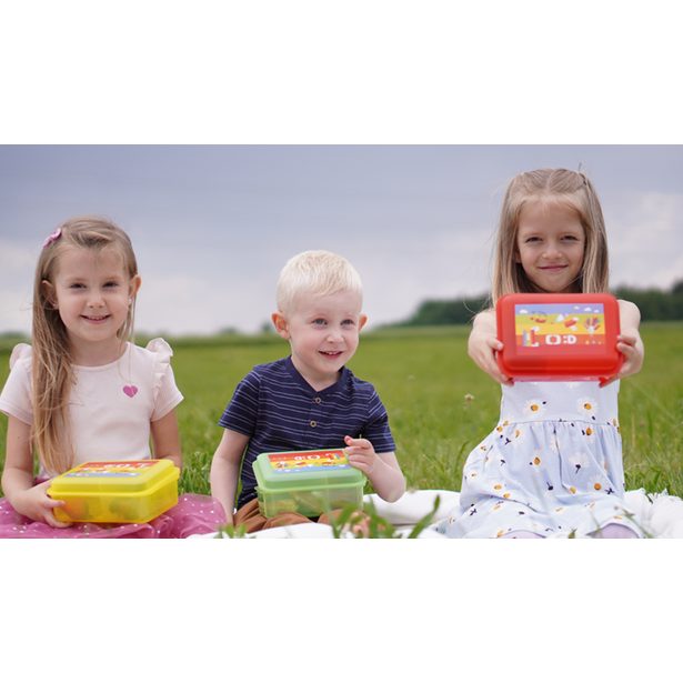 Déčko svačinový box oranžový