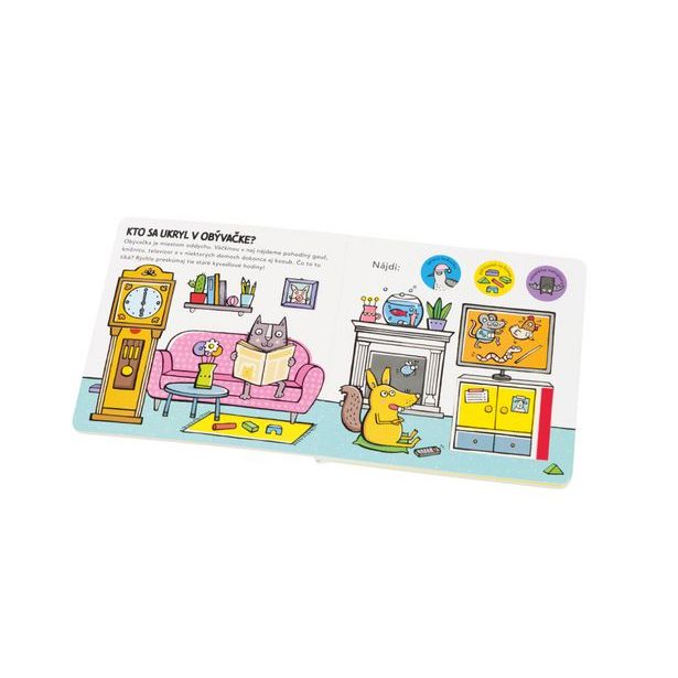 Kam sa schovali ZVIERATKÁ V DOME – Hádanky pre najmenších