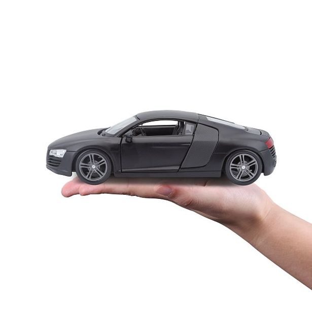 Maisto Maisto - Audi R8, matně černá, 1:24