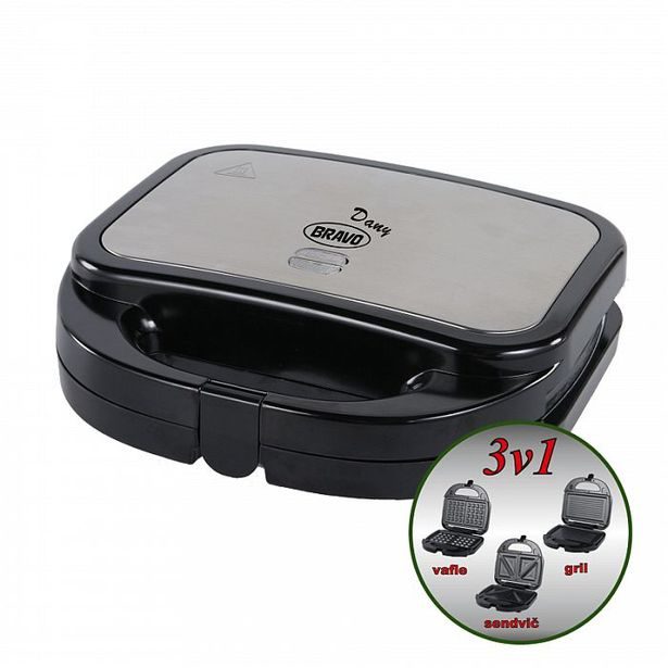 sendvičovač BRAVO B-4832, DANY vým.plotýnky