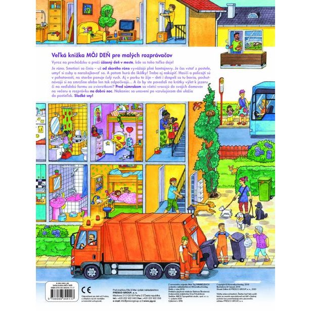 Veľká knižka MÔJ DEŇ pre malých rozprávačov