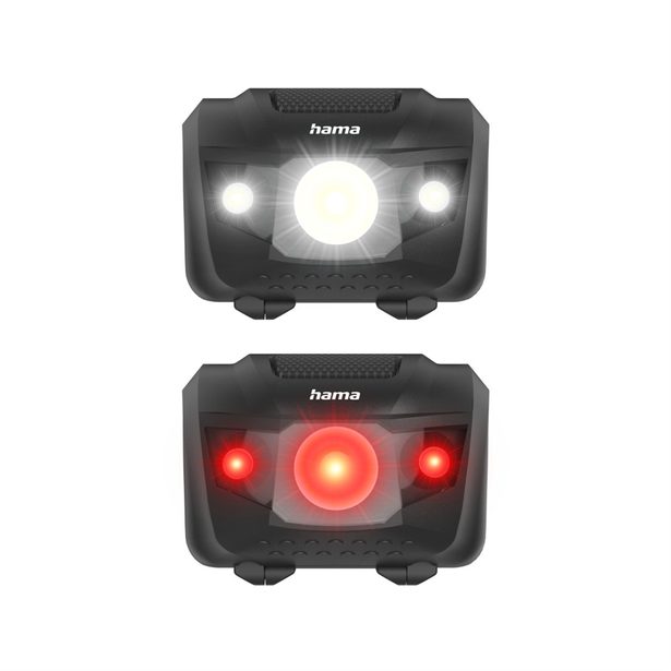 Hama HL200, LED čelovka, svítivost 200 lm, dosvit 55 m, IP44, baterie