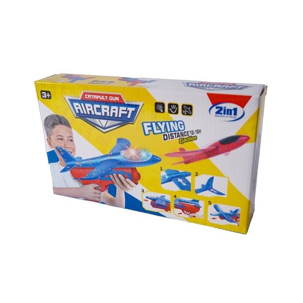 SPORTO Vystřelovací pěnové letadlo se světlem