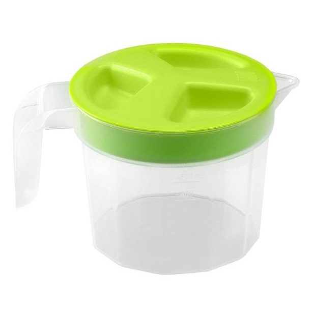 heidrun ODMĚRKA S VÍKEM 0,5 L, PLAST, 12,5X10 CM_hamashop