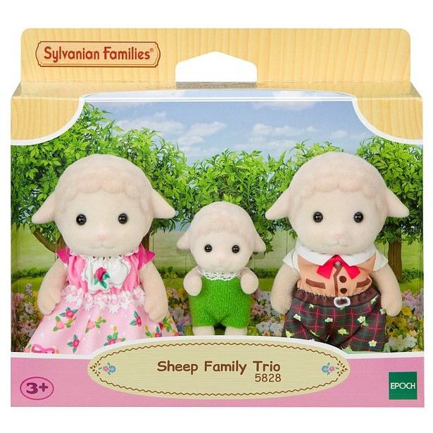 Sylvanian family Rodina oveček trio