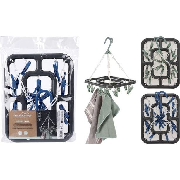 sušák 18kolíčkový obdélníkový, kolotoč, plast