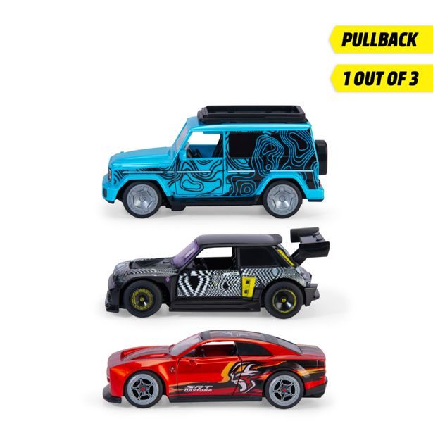 Auto Pullback Racer 15 cm, 3 druhy