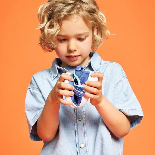 Modré chlapecké tenisky Geox Foot-run